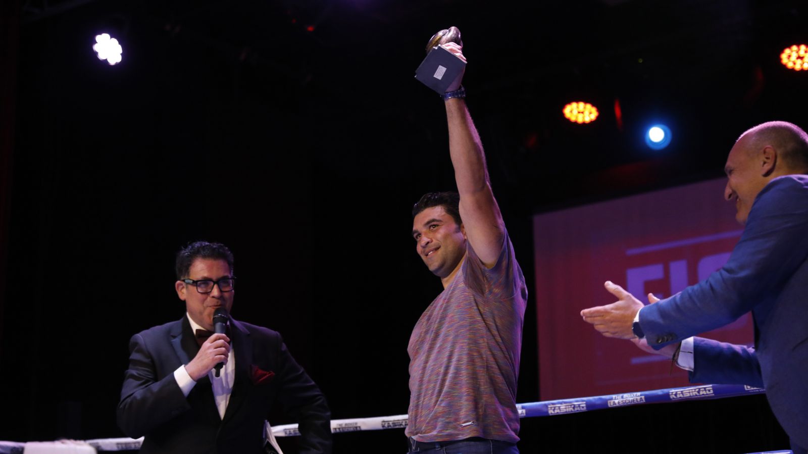 Las fotos de la velada de boxeo en San Roque