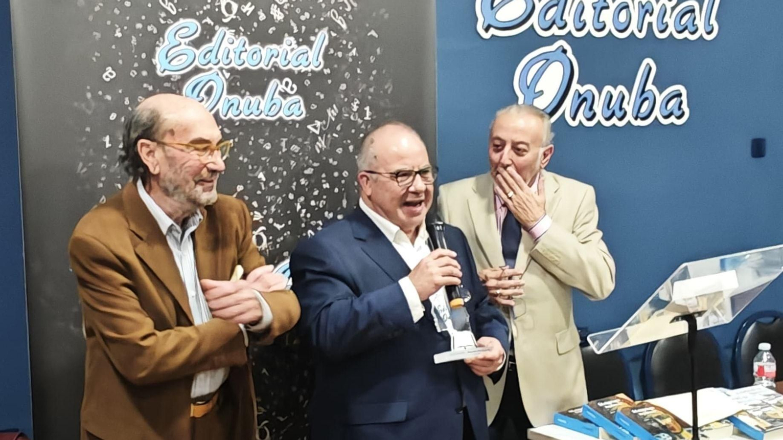 Entrega del Premio Onuba de novela.