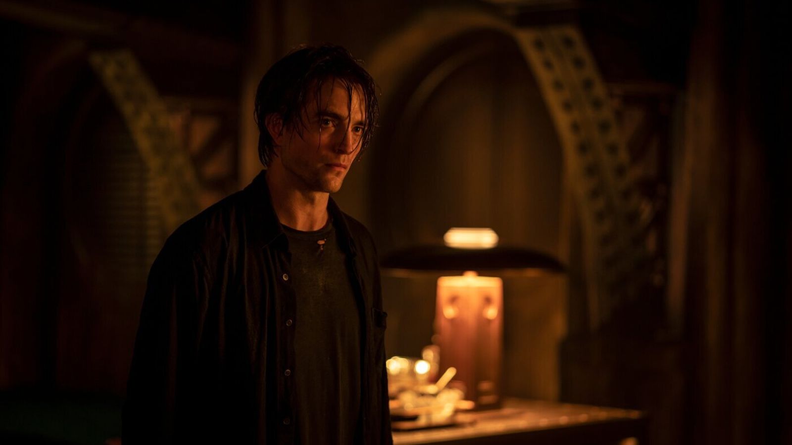 Pattinson, en otra escena de 'The Batman'.