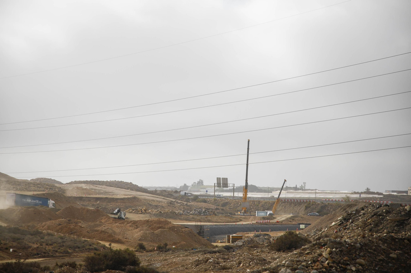 Las imágenes de las obras para la conexión entre la A7 y la A-92 en Viator