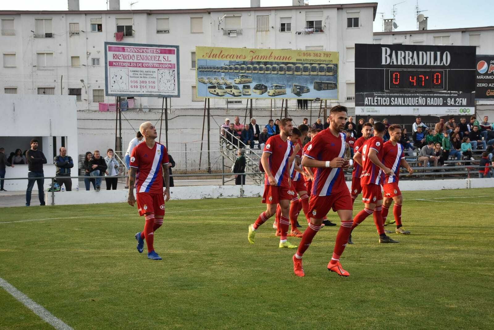 Partido Atlético Sanluqueño-Recreativo en imágenes