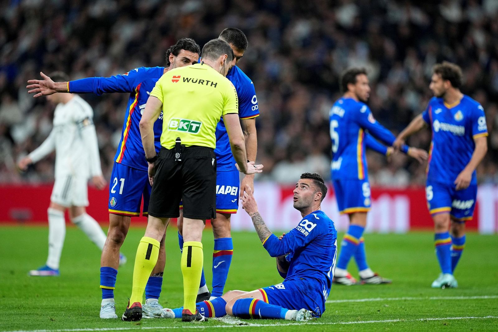 Las fotos de la derrota del Real Madrid contra el Getafe