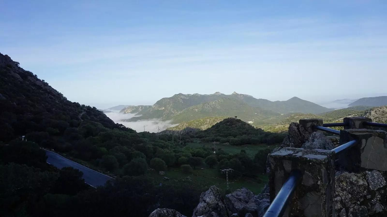 Panorámica de la Sierra de Cádiz.