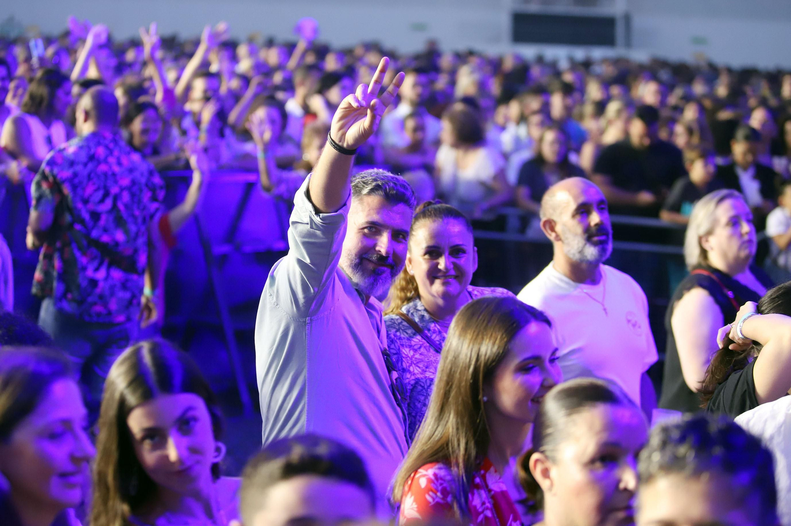 Las mejores imágenes de Manuel Carrasco en su concierto en Huelva