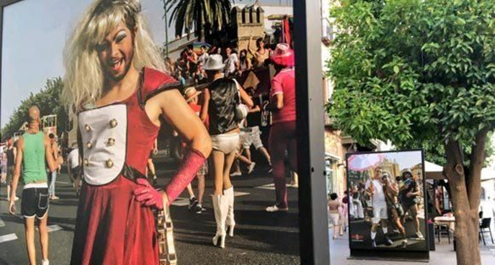Polémica por la exposición en la Avenida por el Día del Orgullo Gay