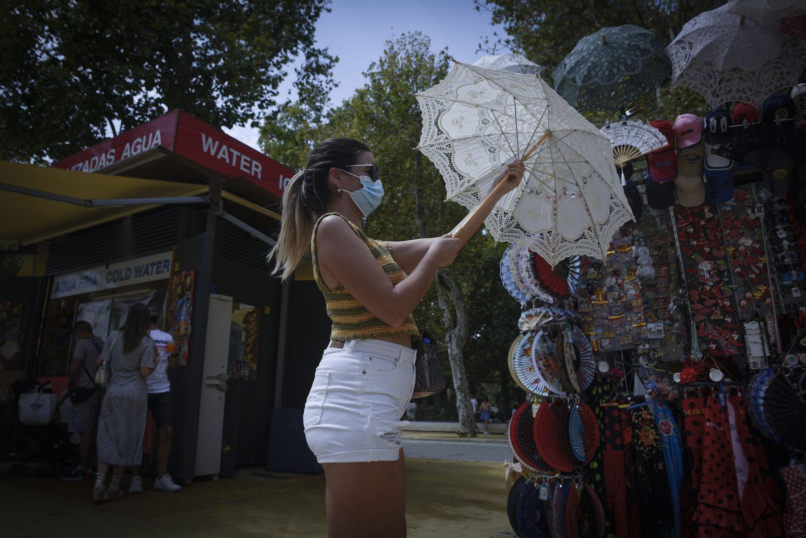 Primera jornada de calor en Sevilla