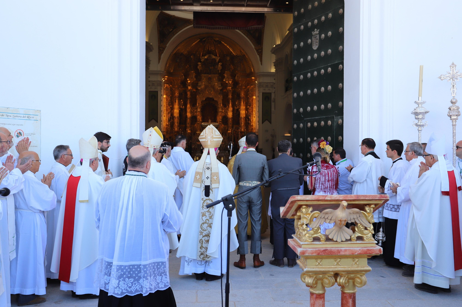 Imágenes de la apertura del nuevo Año Jubilar en El Rocío