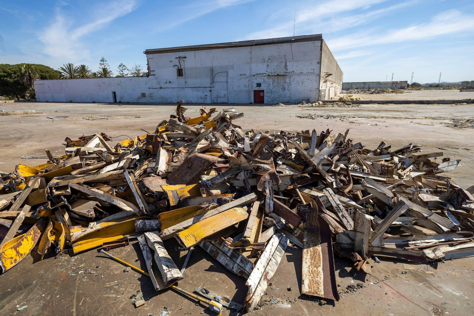 Así están los terrenos de la antigua de Delphi