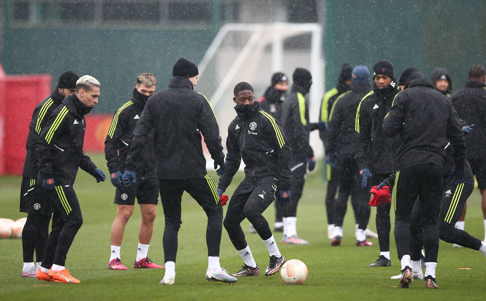 Las fotos previas del Manchester United - Betis