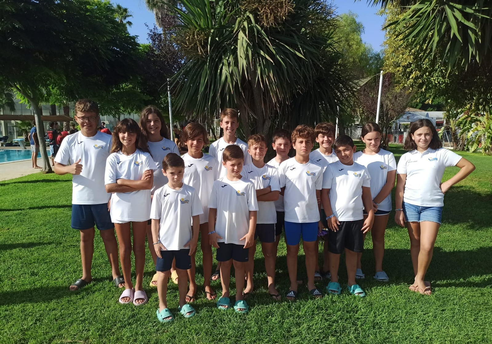 Los nadadores del CN Jerez que van a participar en el Andaluz.