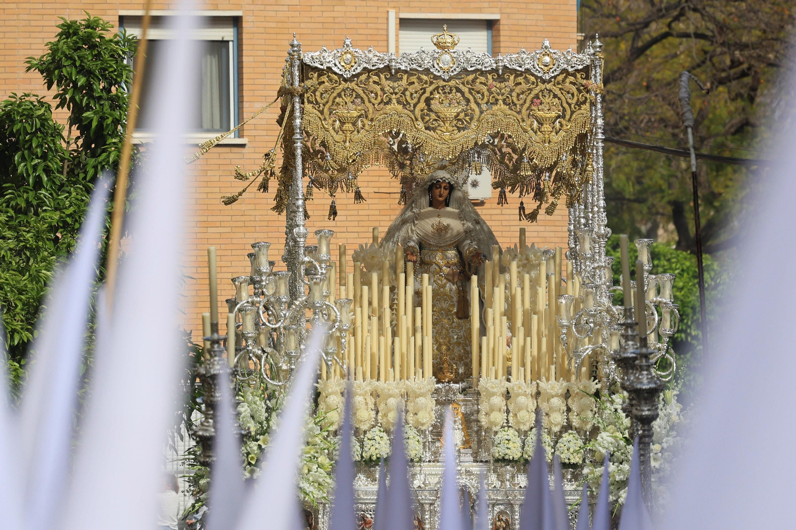 El Rocío en el Martes Santo de Málaga, en fotos