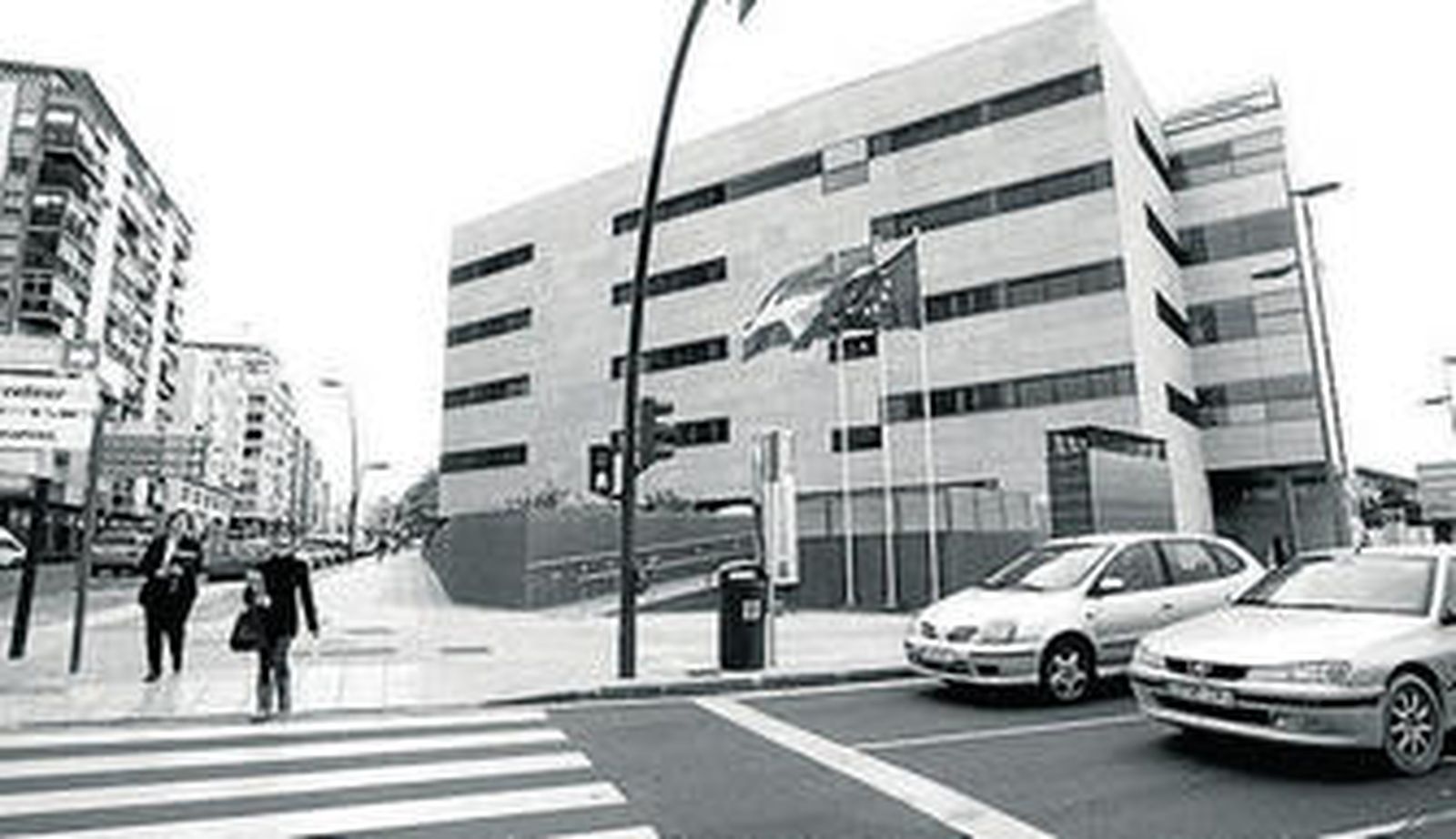 Ciudad de la Justicia de carretera de Ronda.