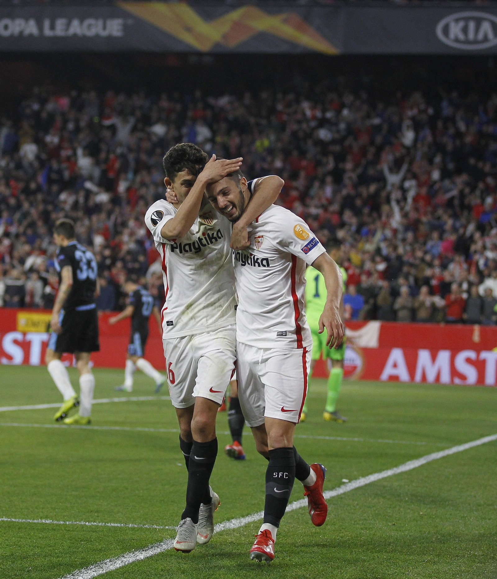 El Sevilla FC-Lazio, en imágenes