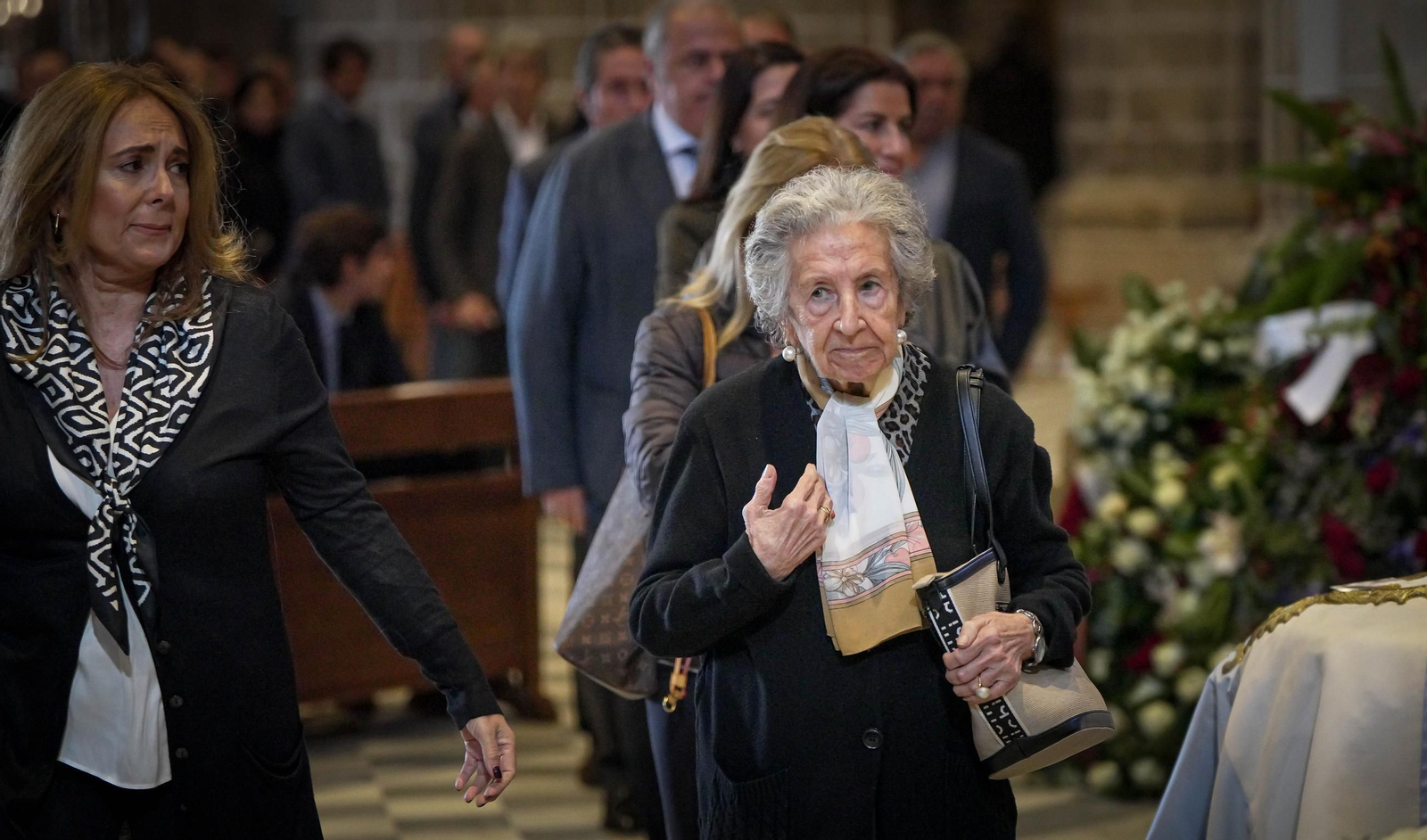 Imágenes del funeral de Álvaro Domecq en la catedral de Jerez
