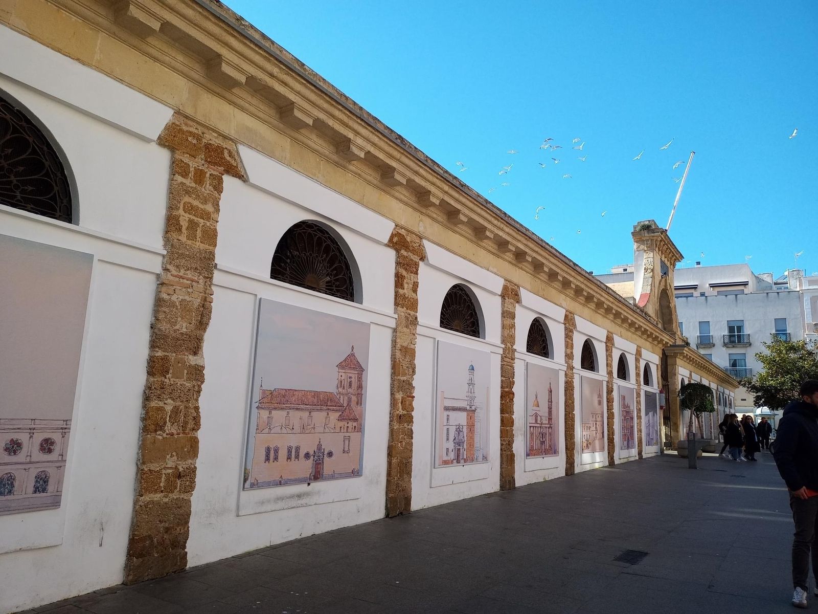 Fernández Pujol en el Mercado