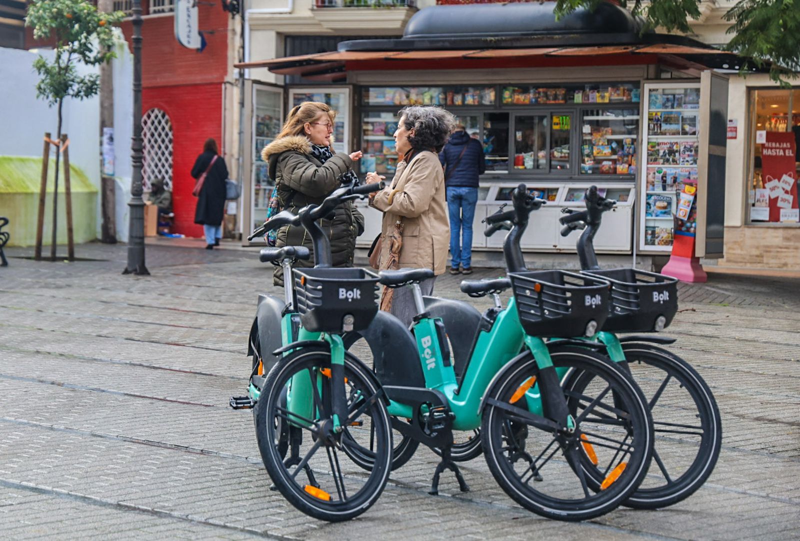 Fotografías del ambiente en la ciudad con el paso de la borrasca Leonardo