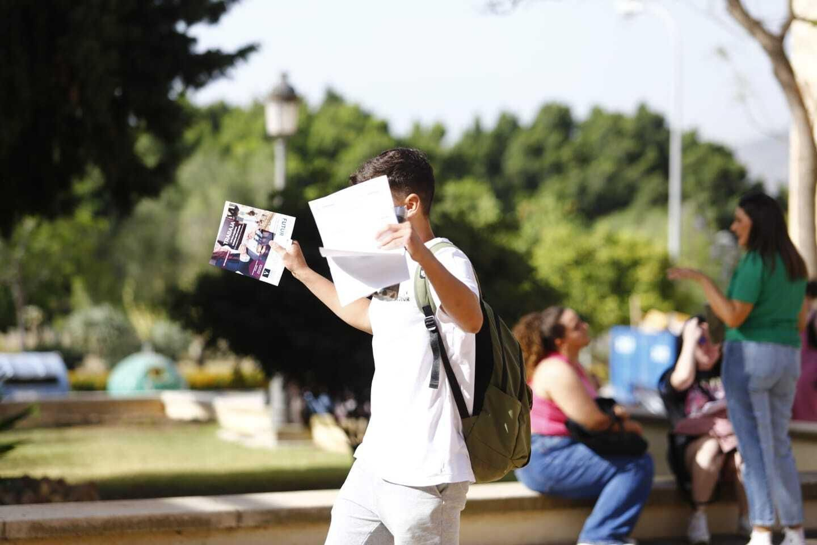 Selectividad 2022 en Málaga, en fotos