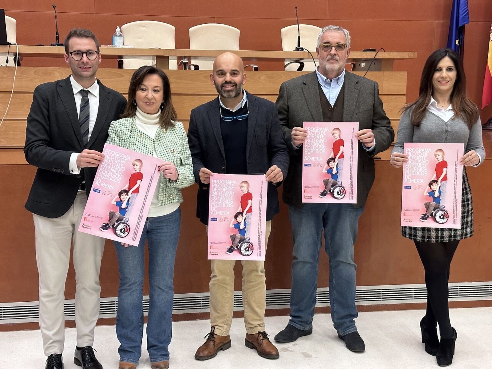 Presentan un  programa pionero de deporte inclusivo en las aulas