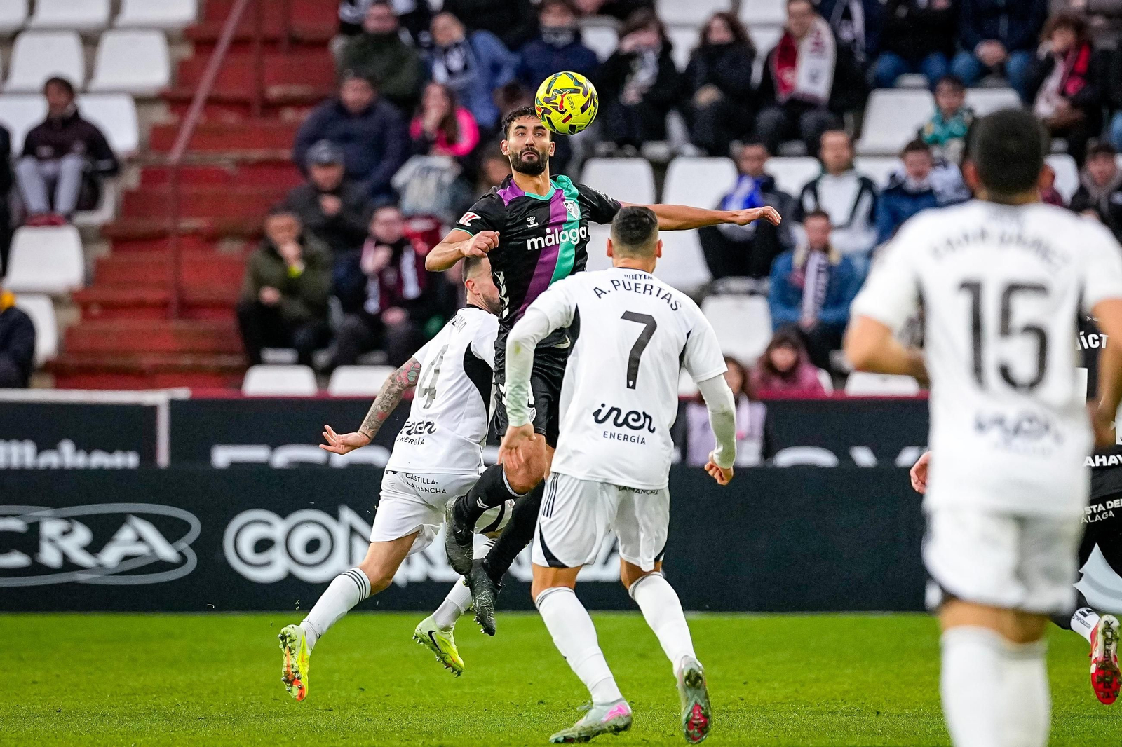 Albacete-Málaga CF, en fotos