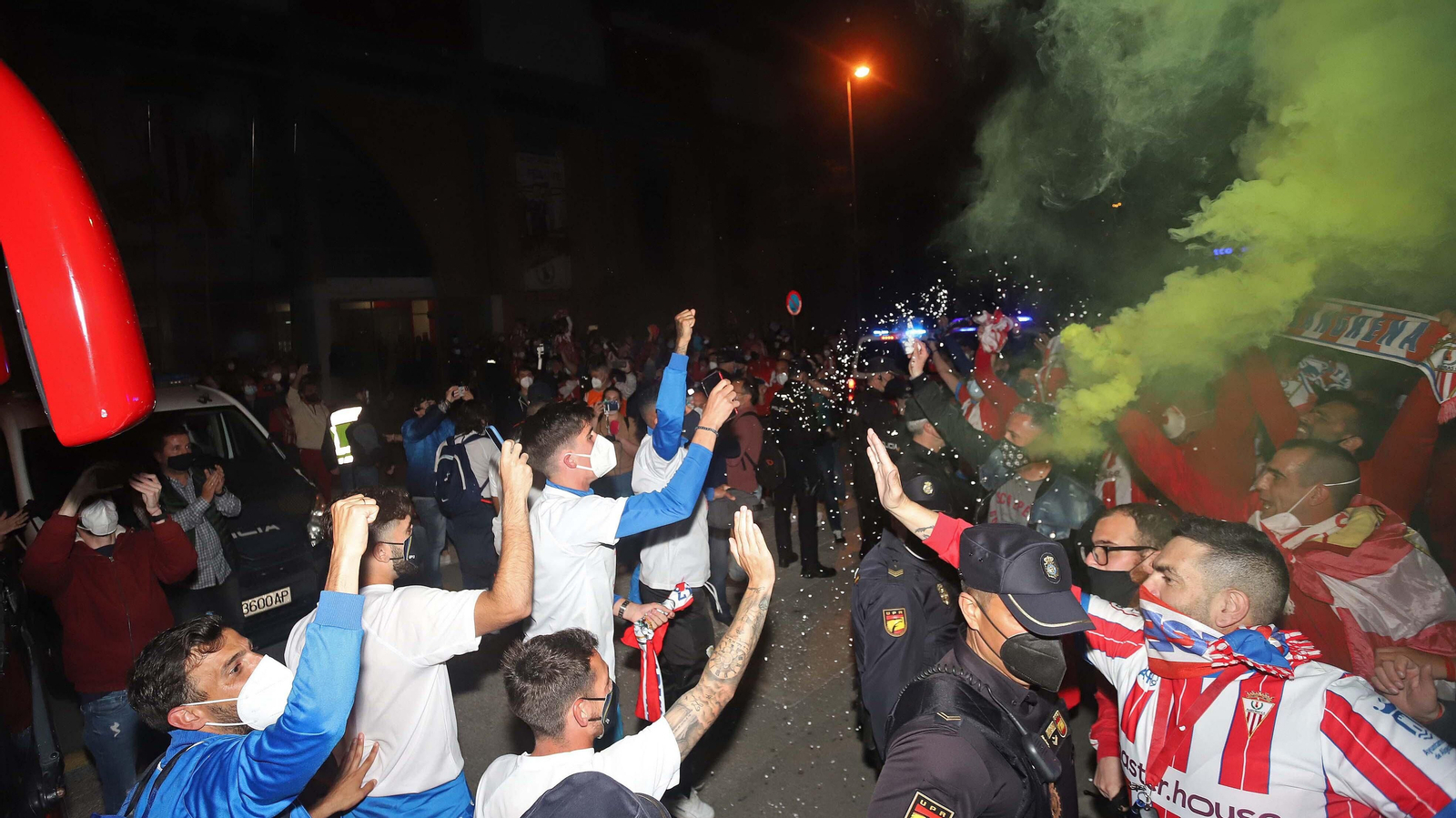 Fotos de la celebración del Algeciras CF