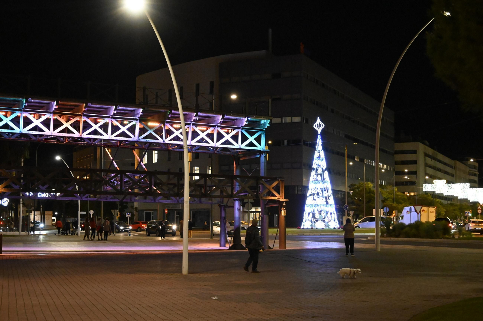 Fotos de la Inauguración del alumbrado del Puerto en Huelva