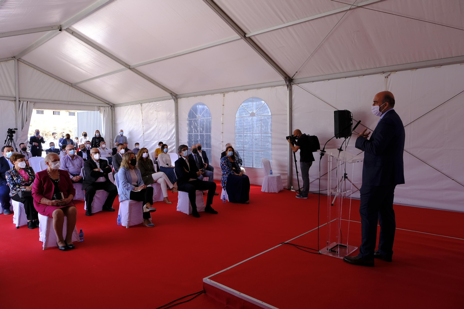 Fotogalería inauguración planta La Unión Nice en Adra.