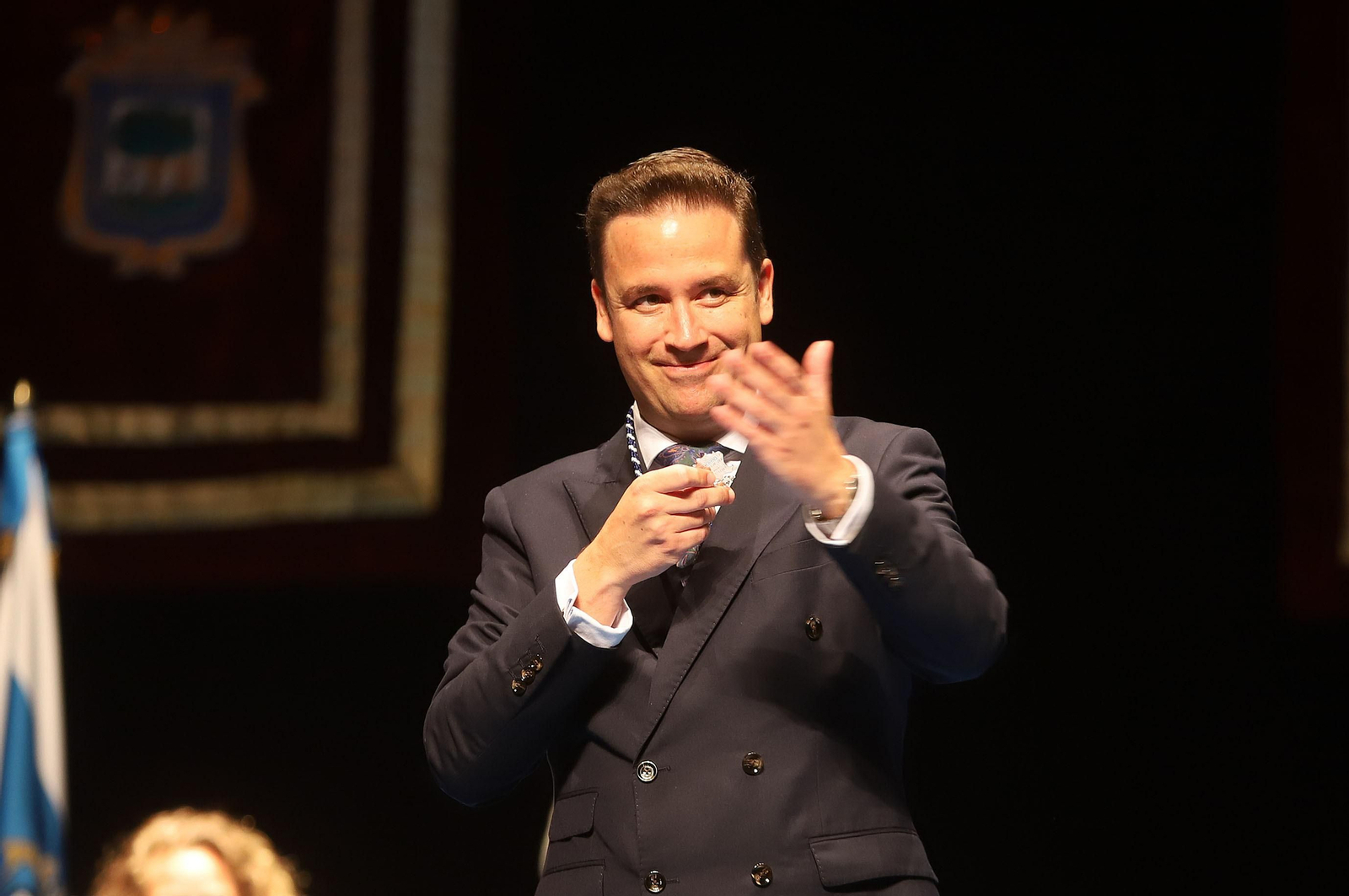 Imágenes de la toma de posesión de Pilar Miranda como alcaldesa de Huelva