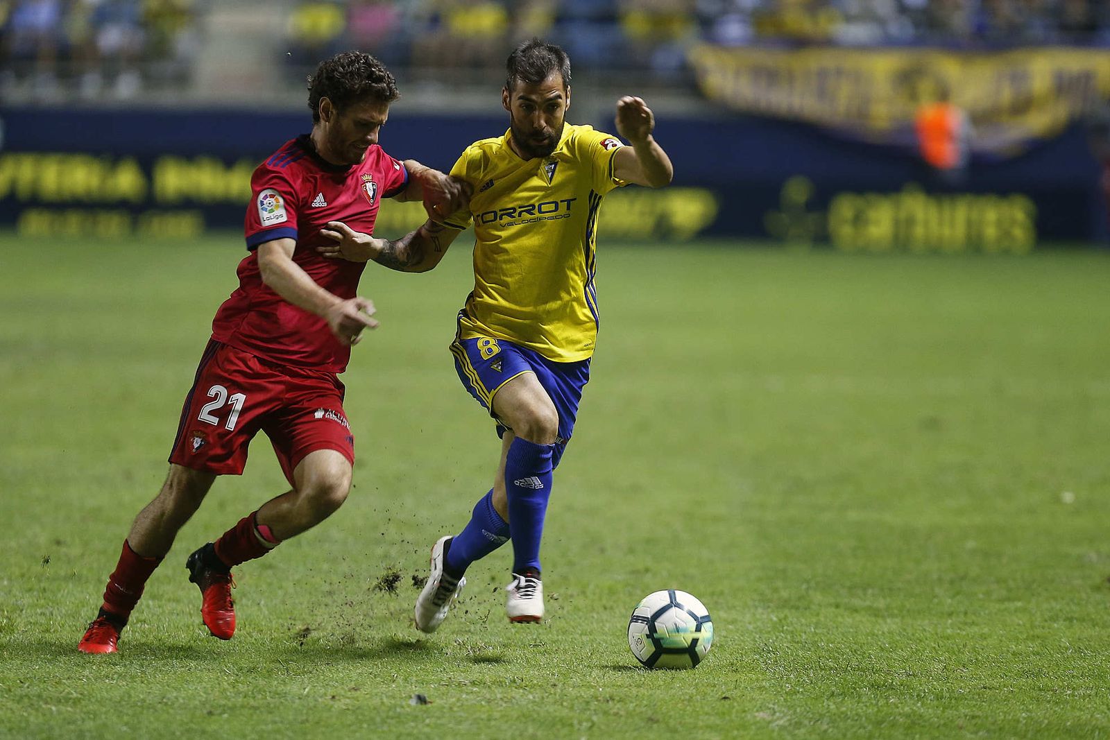 Las imágenes del Cádiz-Osasuna
