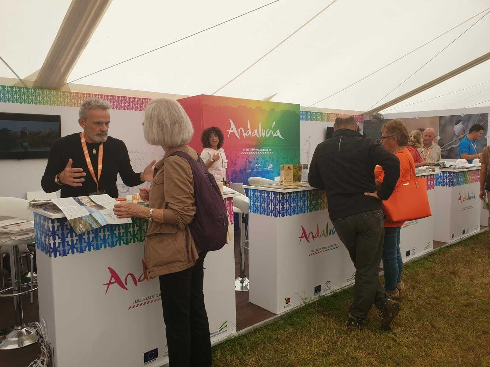 La provincia de Huelva ha sido promocionada en esta feria internacional gracias al stand del Patronato Provincial de Turismo.