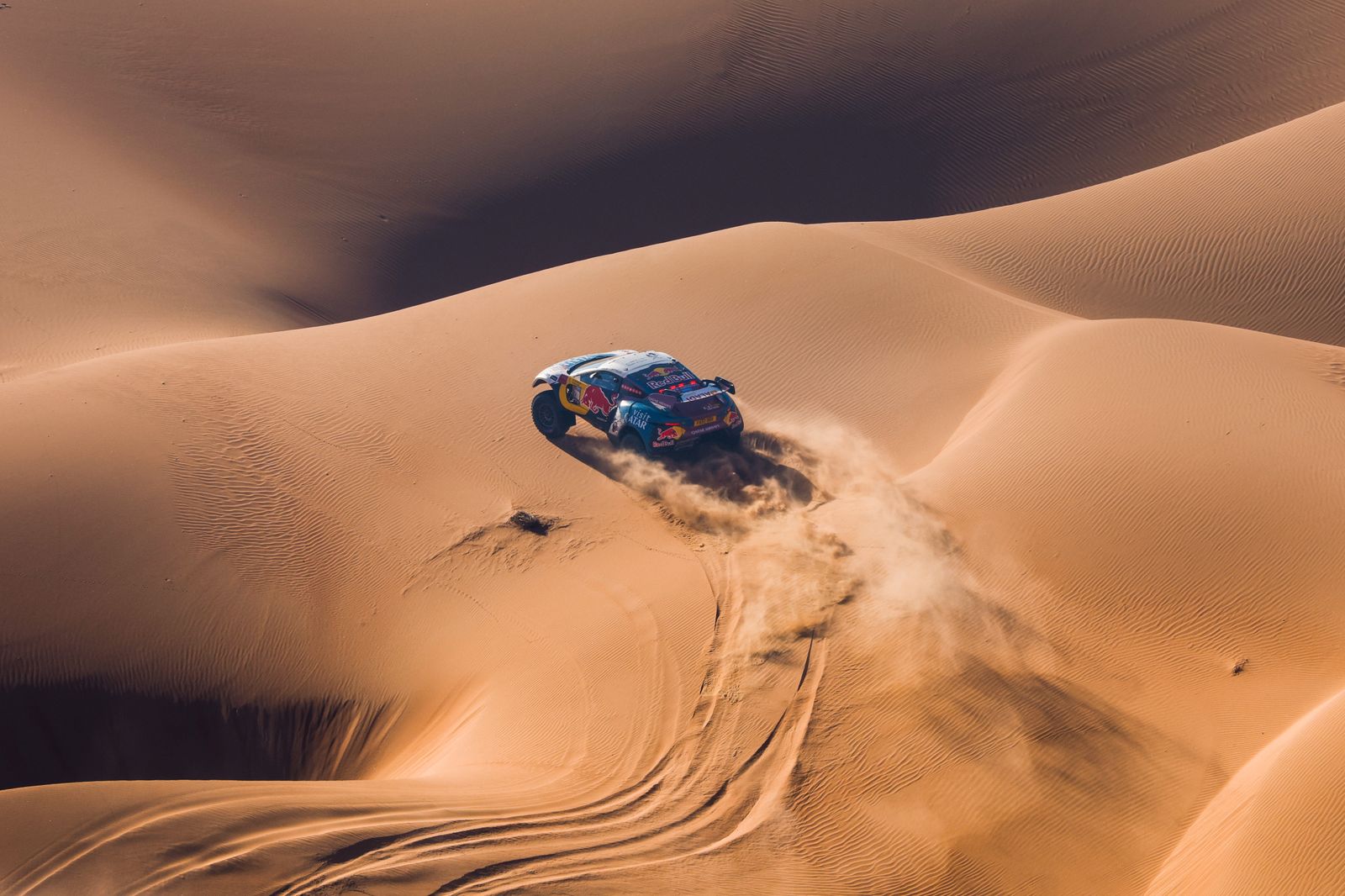Las mejores fotos del Dakar por las dunas