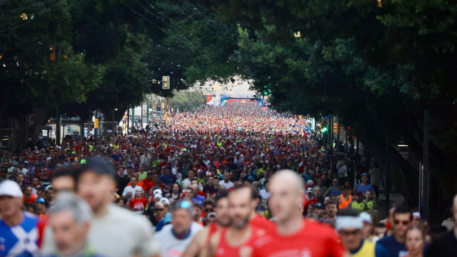 Las mejores fotos de la Maratón de Málaga 2024