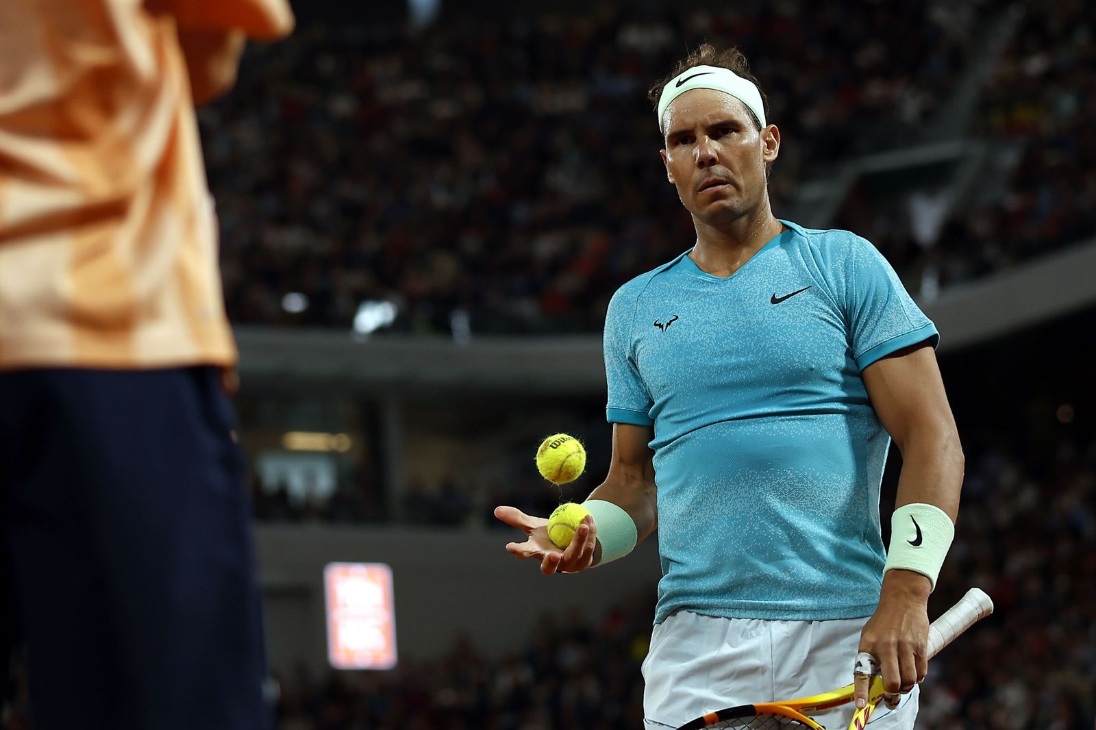 Las fotos del adiós de Nadal en Roland Garros