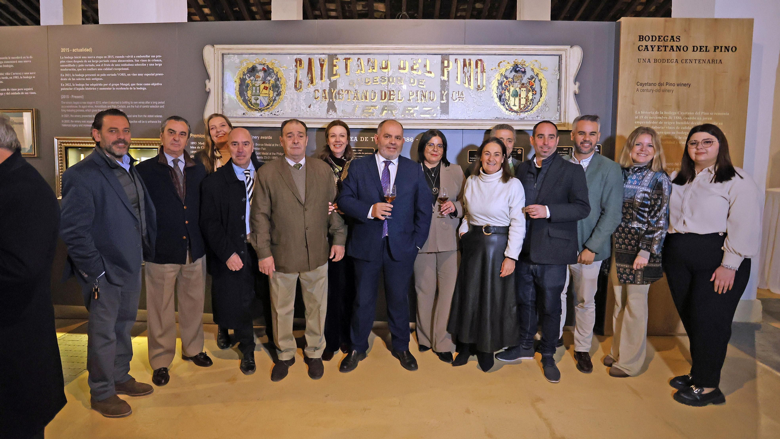 Inauguración del Museo y Centro de Interpretación del Vino de Jerez en Cayetano del Pino