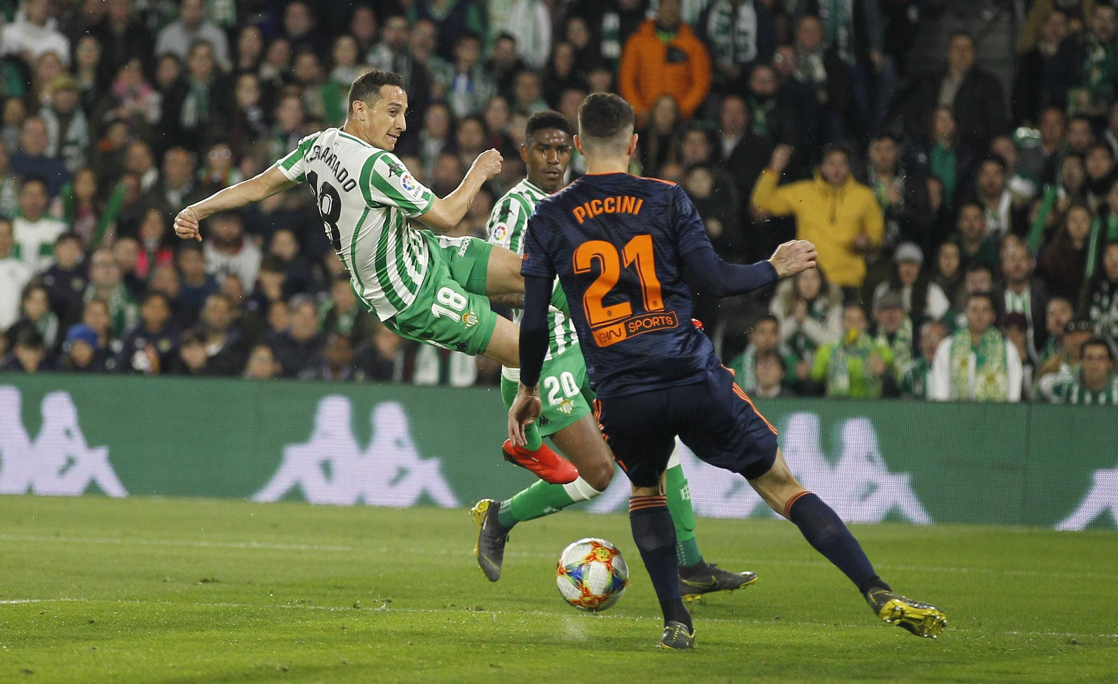 Las imágenes del Betis-Valencia de la Copa del Rey
