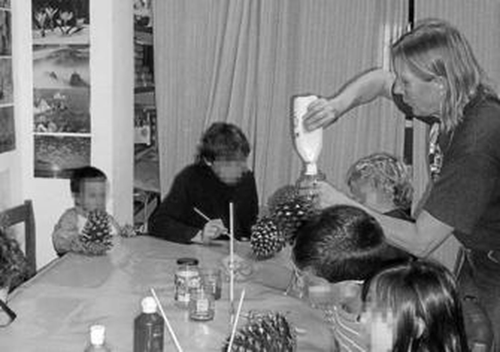 "Lo que más me gusta es hacer trabajos con los niños"