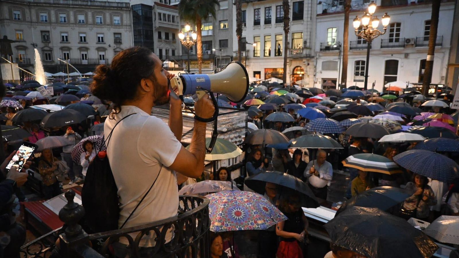 Manifestación por la sanidad pública en Huelva este martes convocada por Onusap.