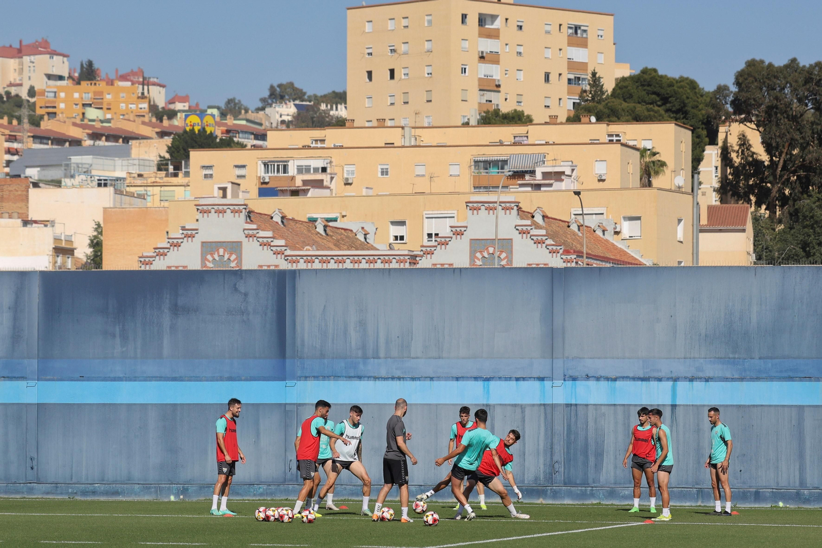Pellicer aprieta en la vuelta del Málaga CF al trabajo