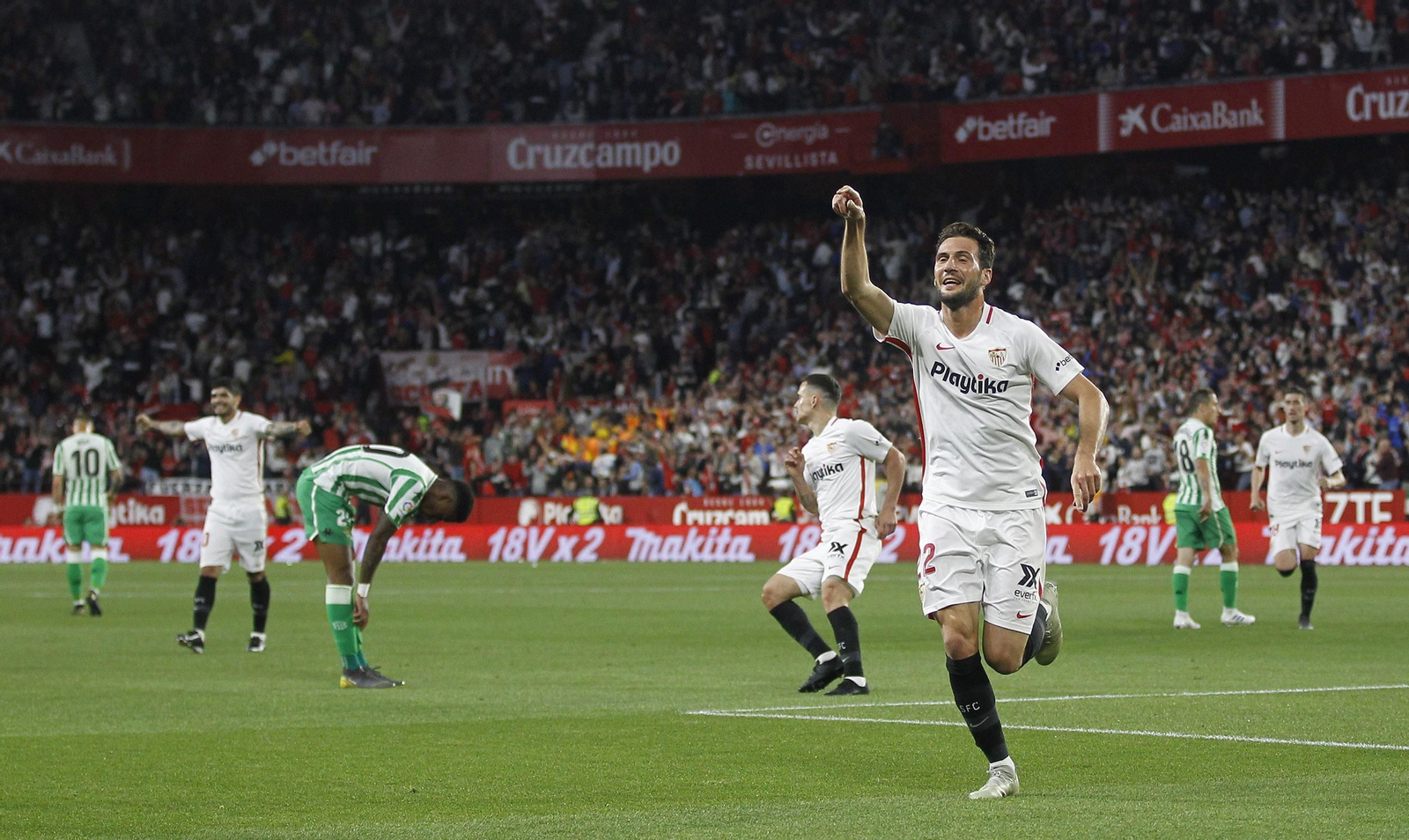 Las imágenes del derbi Sevilla-Betis