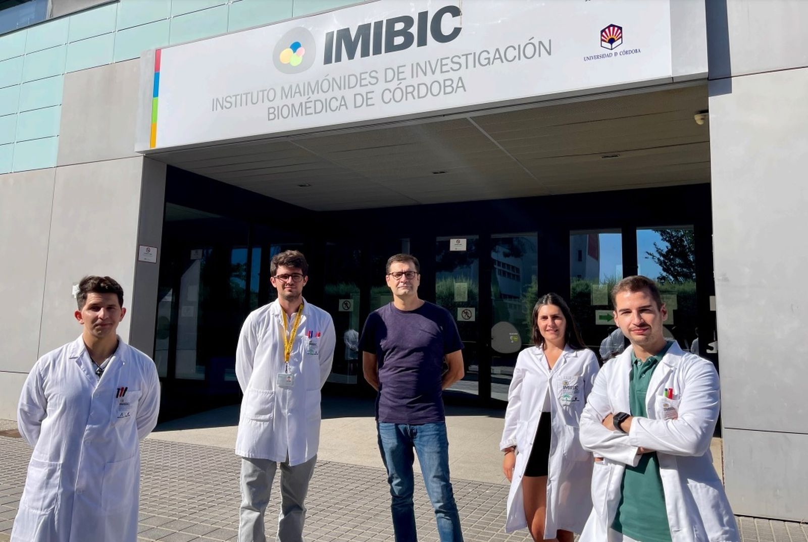 Investigadores del Imibic y la Universidad de Córdoba.