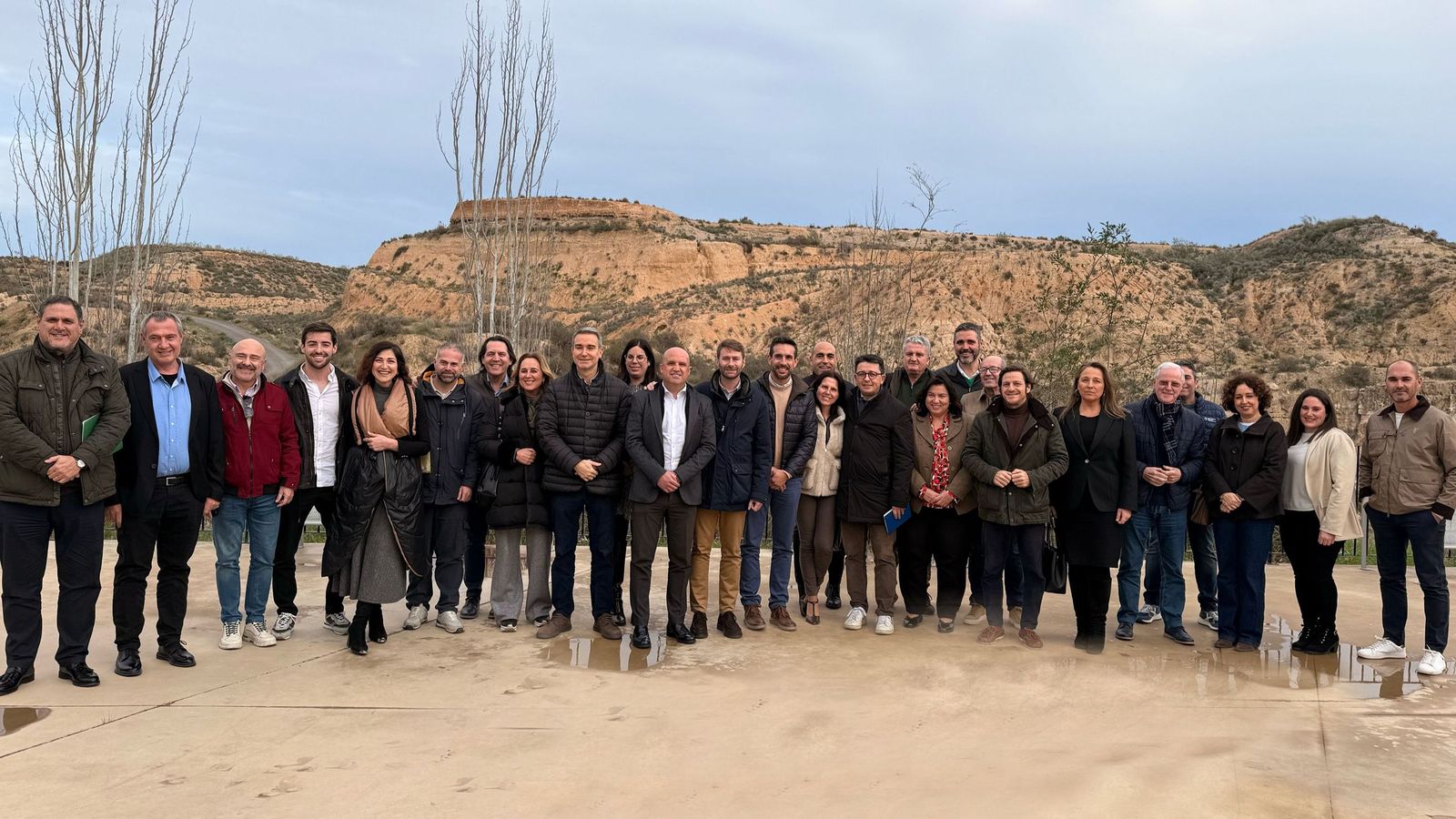 Reunión con alcaldes y concejales de la comarca Filabres-Alhamilla