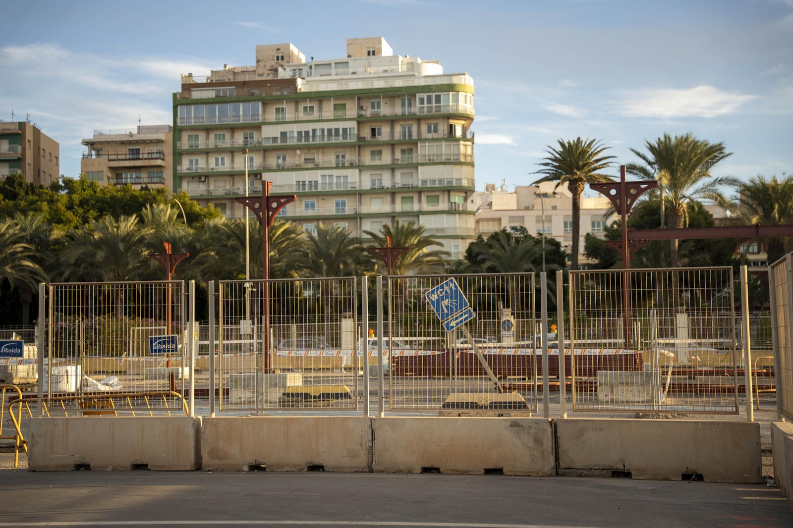 En imágenes las obras del Puerto Ciudad de Almería