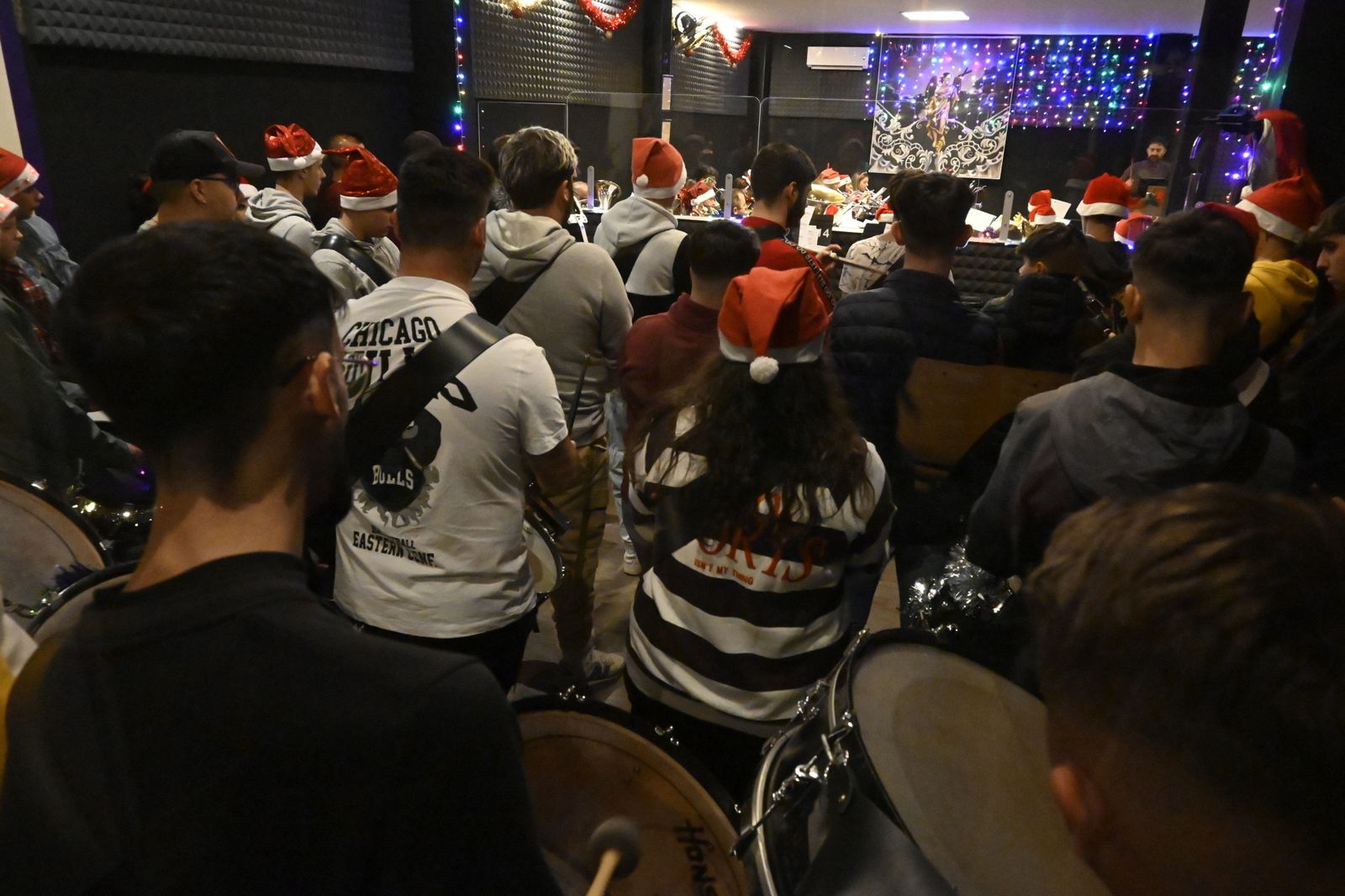 Ensayo preparatorio de la AM Santa Cruz para la cabalgata de Reyes Magos, en Imágenes