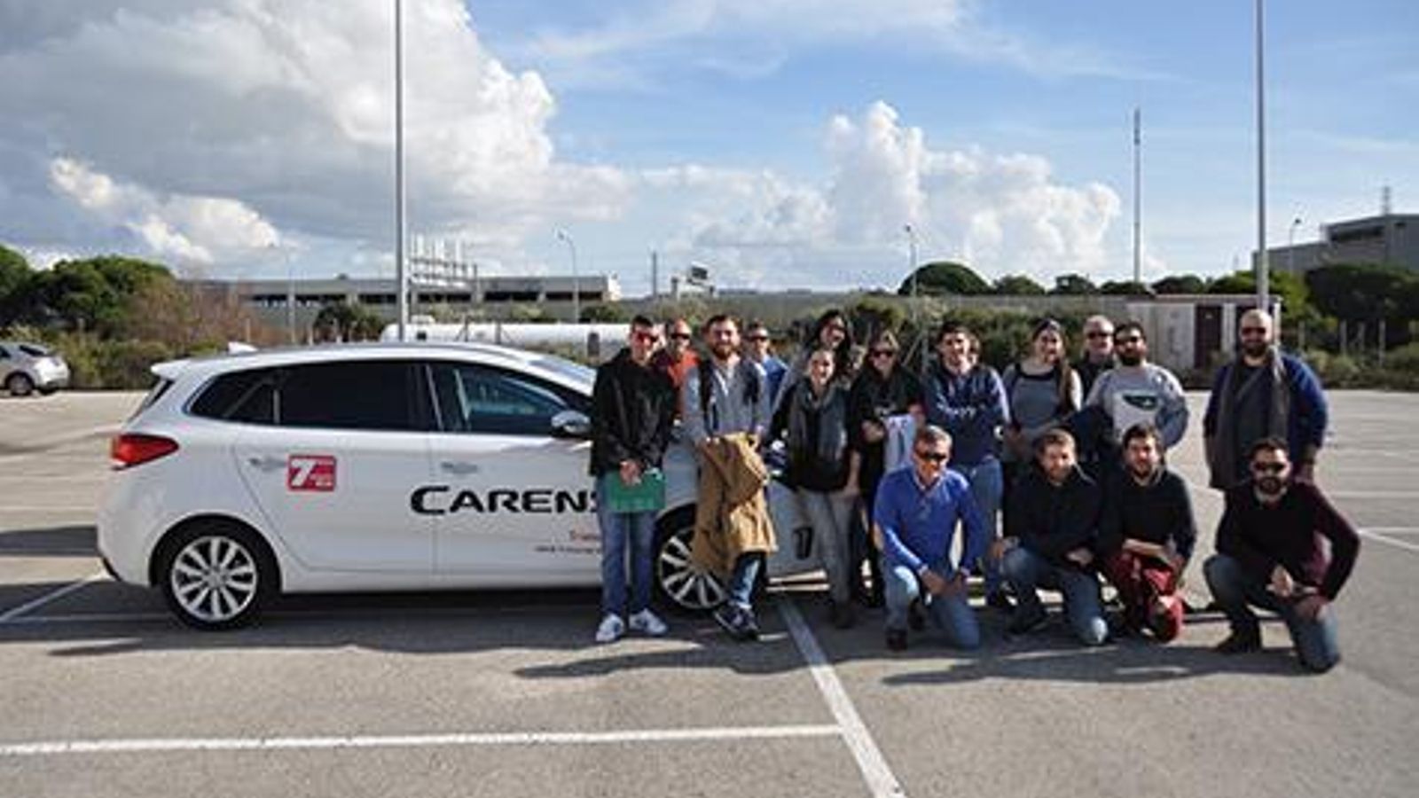 Algunos de los alumnos participantes