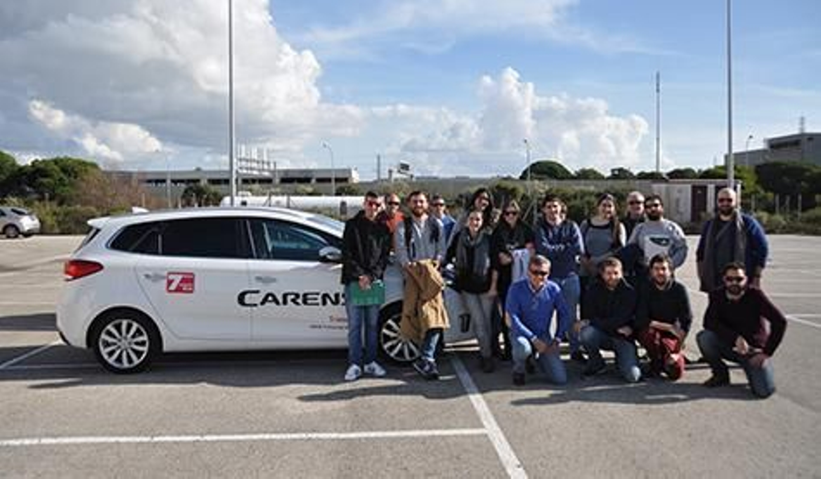 Algunos de los alumnos participantes