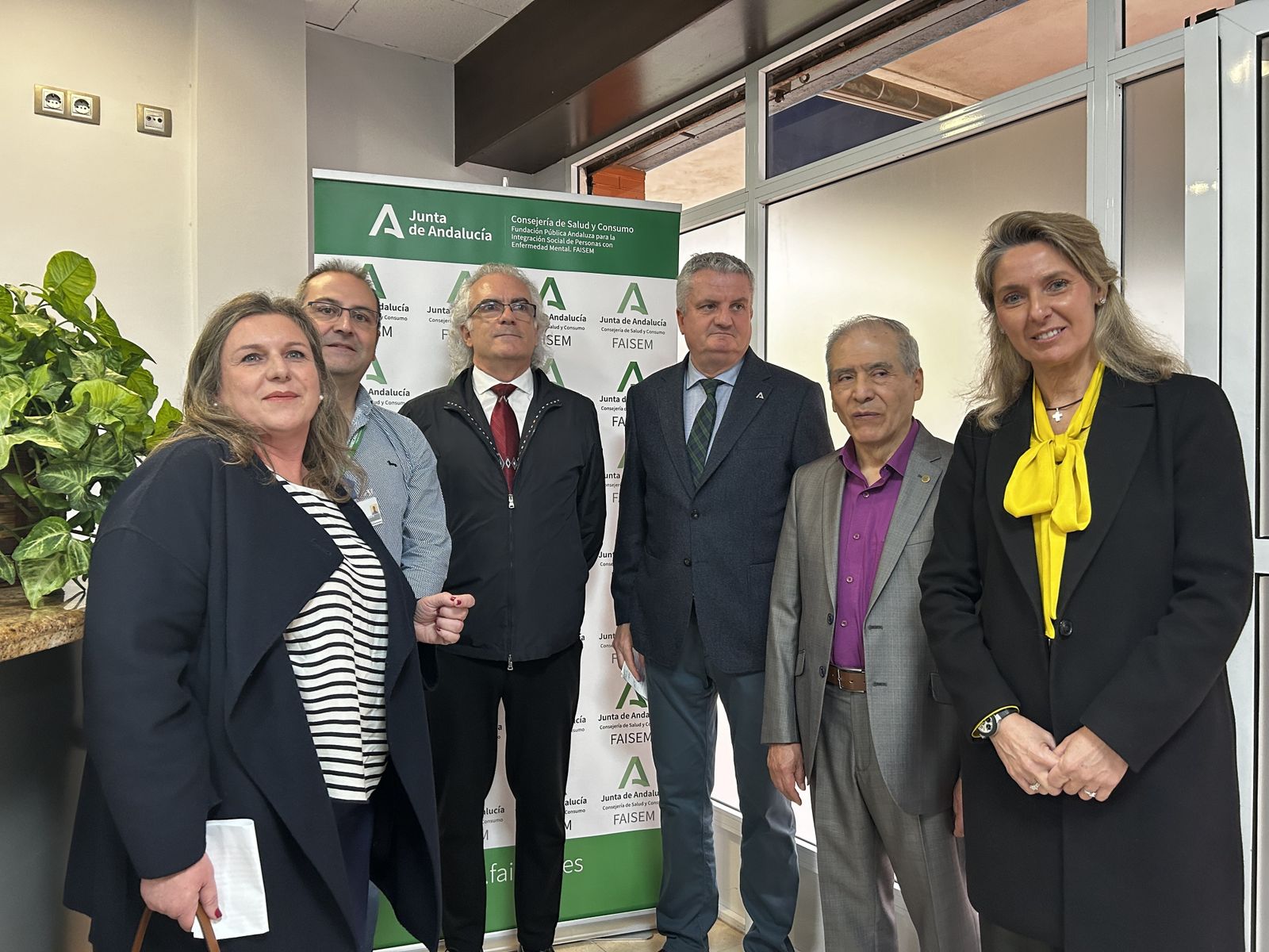 Presentación del proyecto innovador en la sede de la Fundación Pública Andaluza para la Integración Social de Personas con Enfermedad Mental (FAISEM)