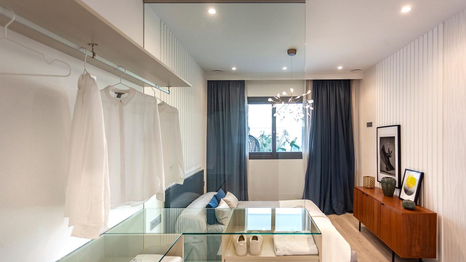 Imagen de una de las habitaciones.