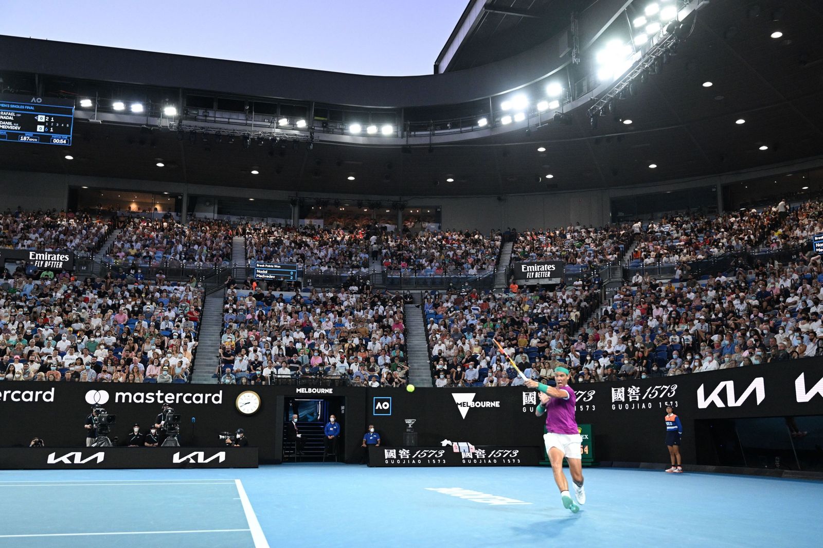 Las imágenes de la gran final entre Nadal y Medvedev (3)