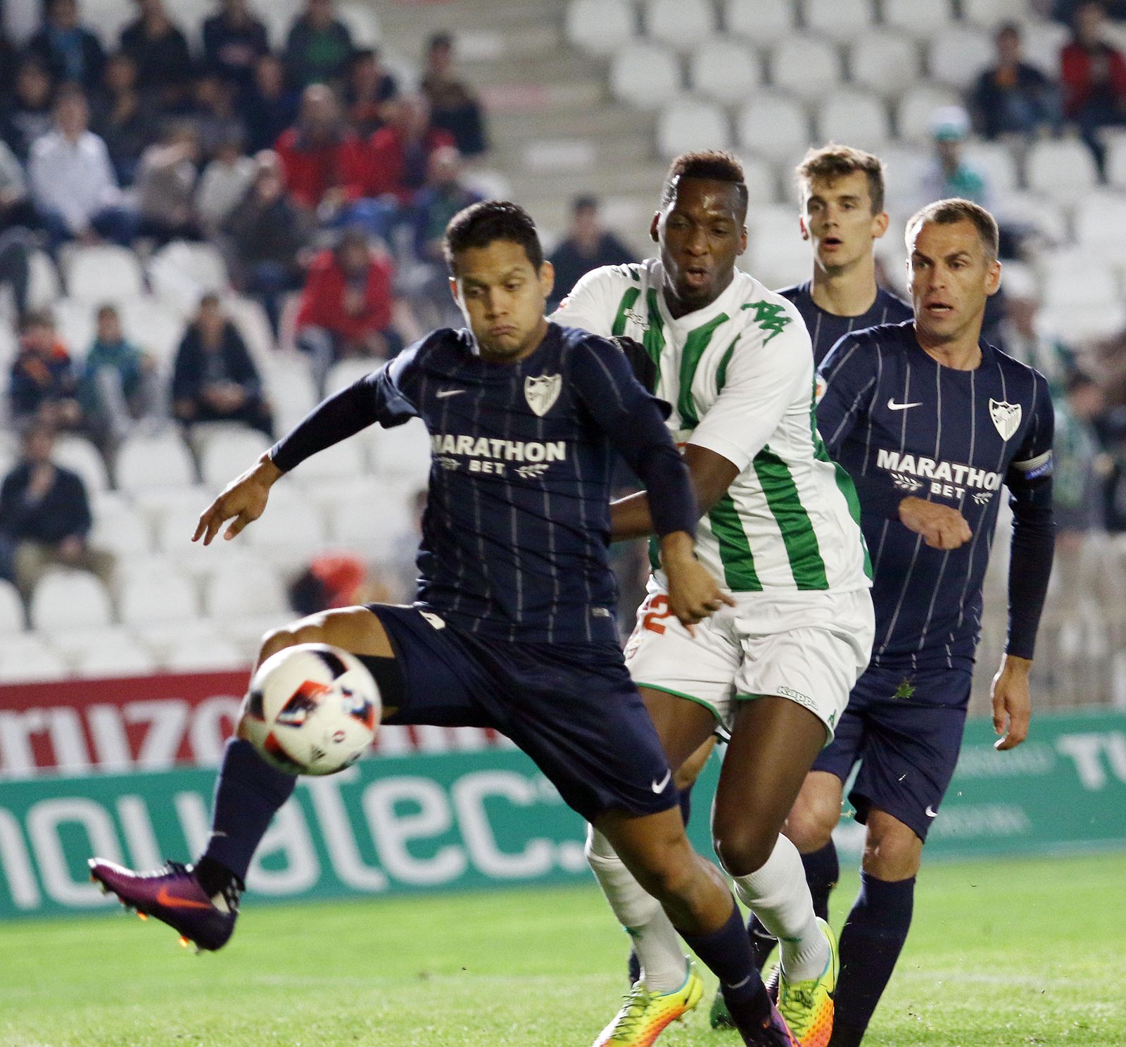 Las imágenes del Córdoba-Málaga