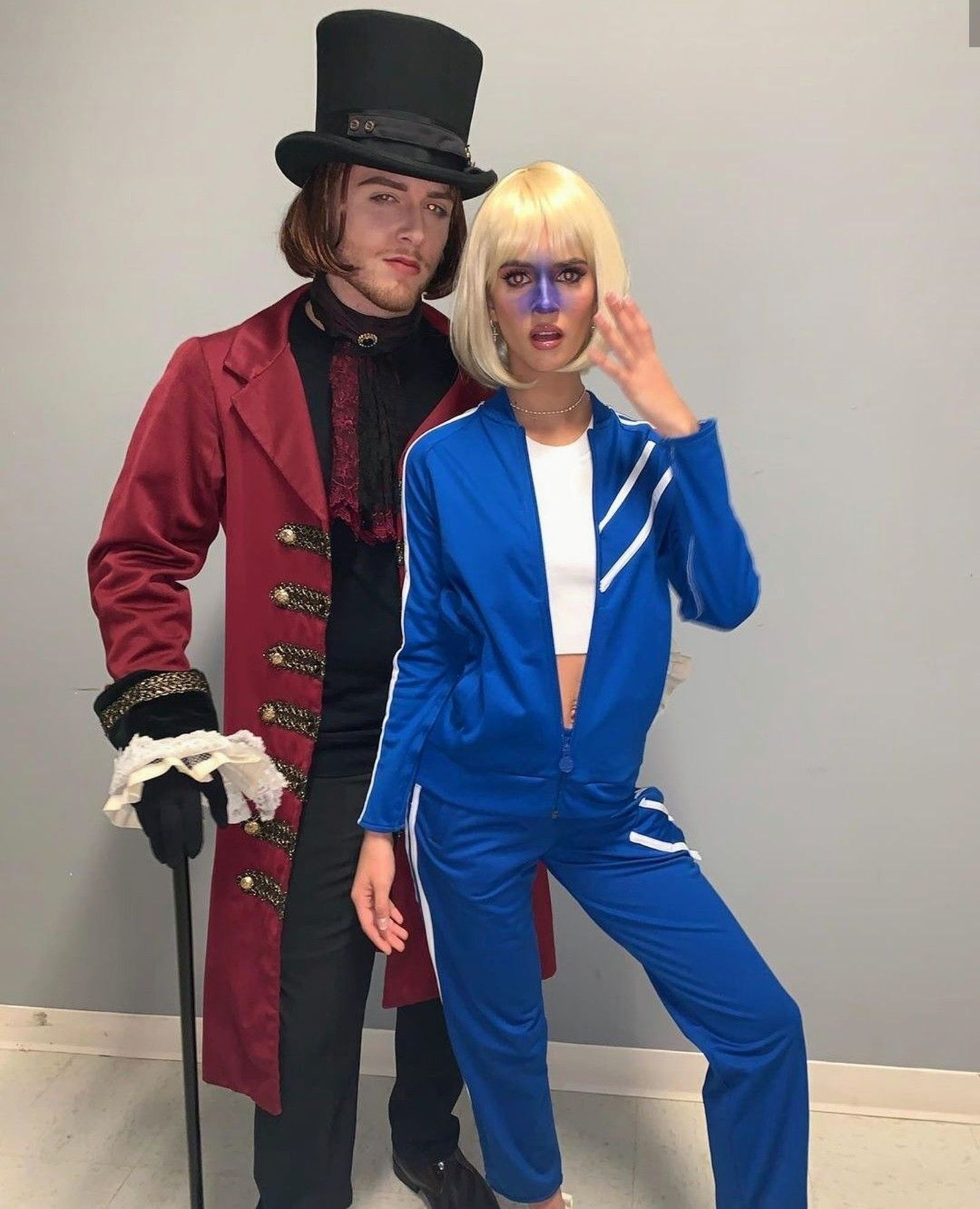 Disfraz de Halloween de 'Charlie y la fábrica de chocolate'.