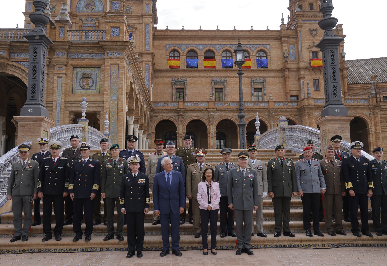 Las fotos del acto de inauguración de la Reunión de los Jefes de Estado Mayor de la Defensa